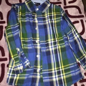 Boy button down shirt